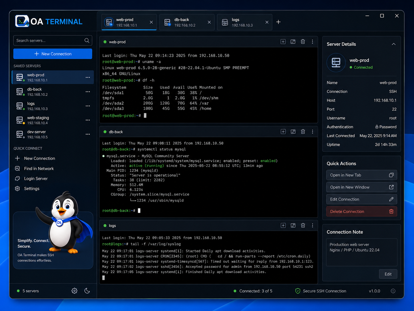 OA TERMINAL Preview