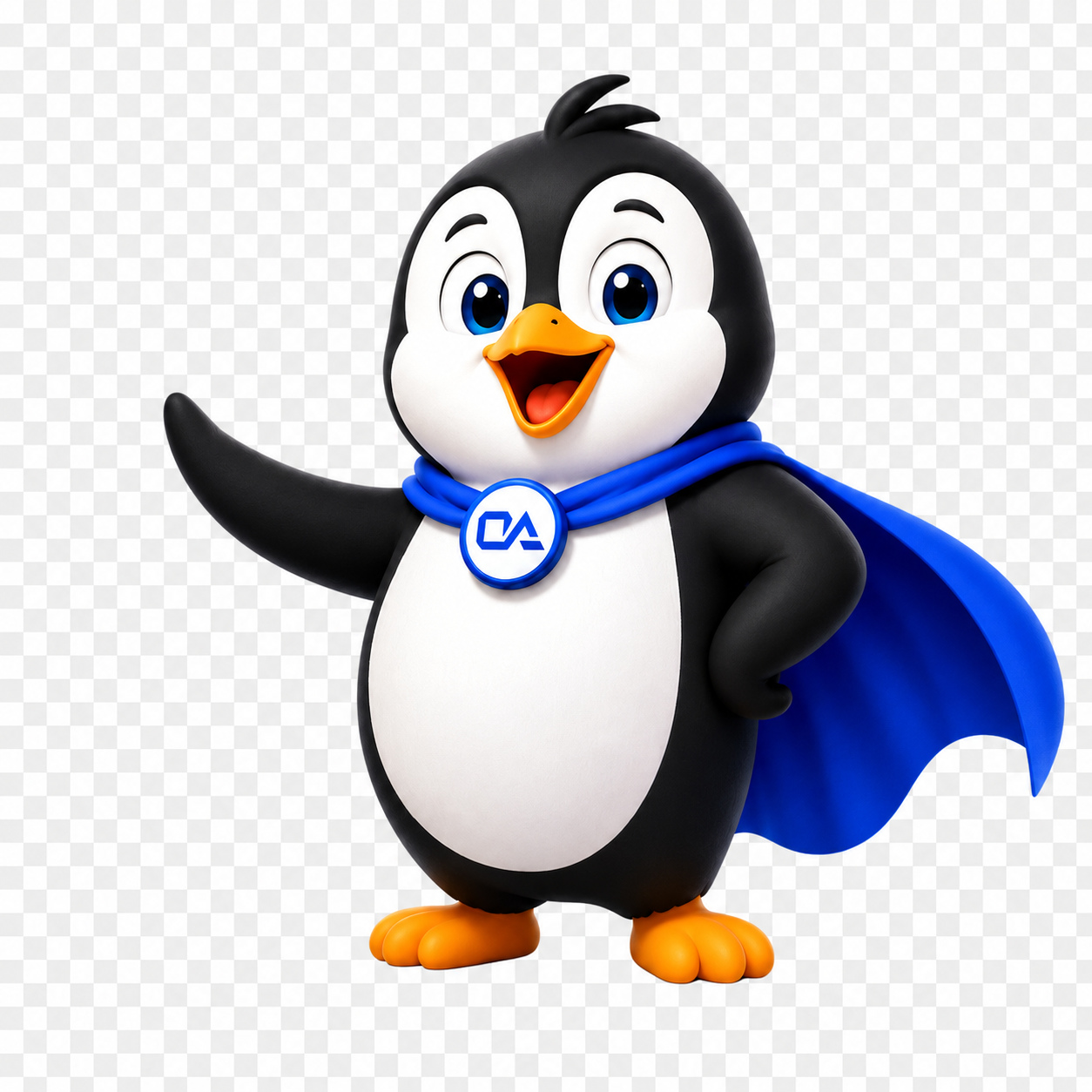 Penny the Penguin - Online Audience Mascot